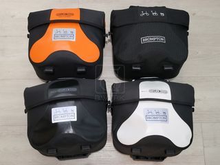 𝐒𝐮𝐩𝐞𝐫 𝐑𝐚𝐫𝐞❗Used Original Brompton Mini O Bag in Orange, White, and Black | Rare and discontinued❗❗