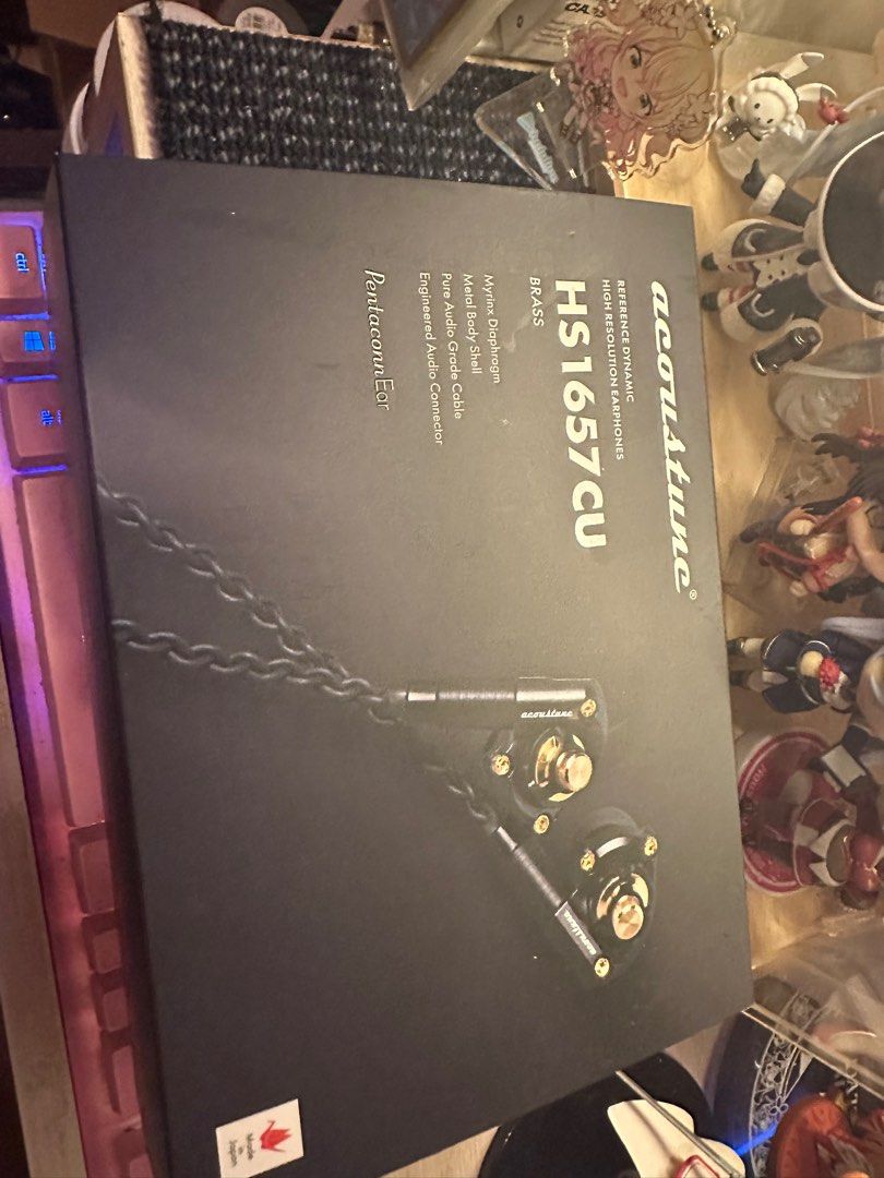 Acoustune HS1657CU 耳機配件包裝全齊，狀態幾乎完美，可小, 音響器材