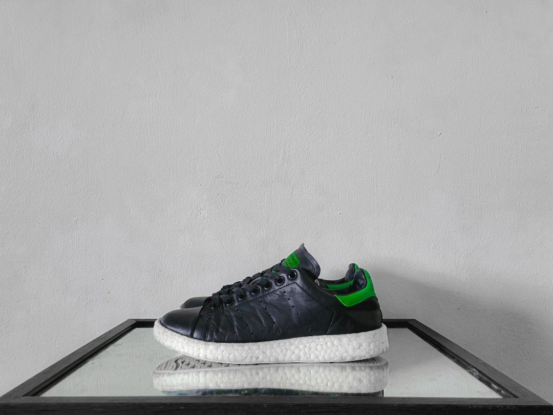 Stan smith boost black green discount