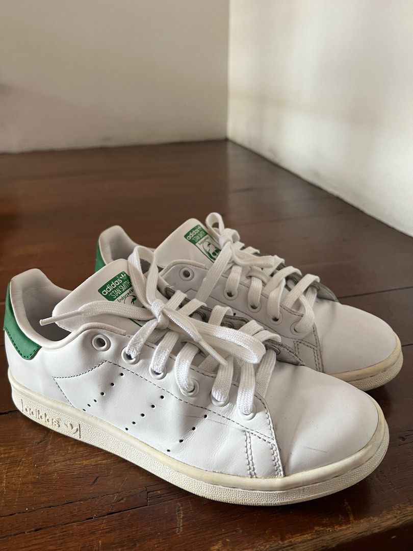 Adidas Stan Smith green white Women s Women s Fashion Footwear