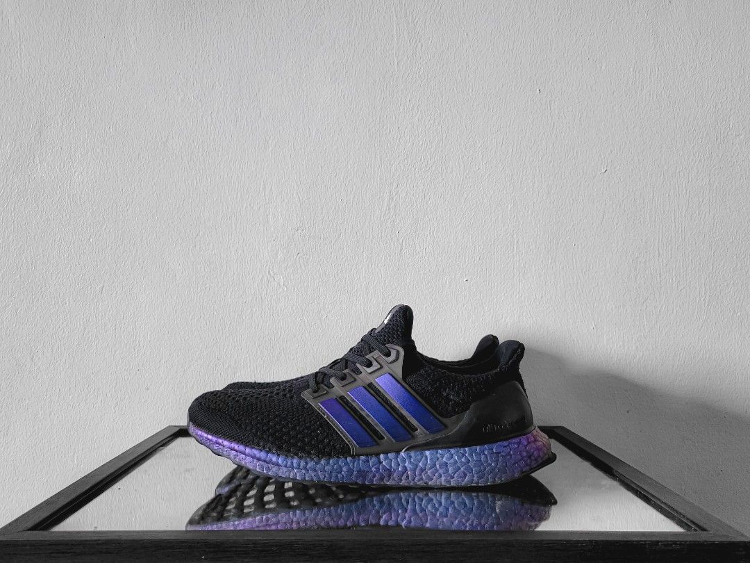 Ultra boost black purple for sale shop