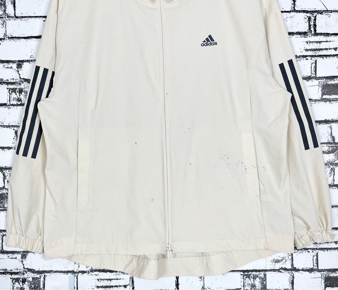 Buy ADIDAS Solid Round Neck Polyester Womens Sports Jacket | Shoppers Stop