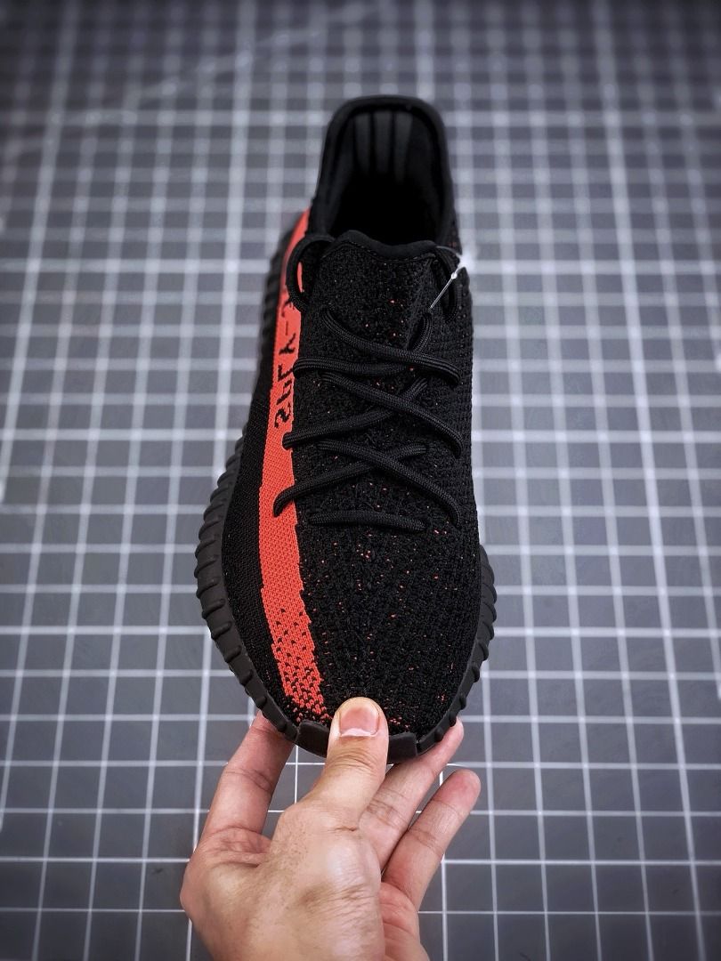 Adidas Yeezy 350 Boost V2 Black Pink Women s Fashion Footwear Sneakers on Carousell
