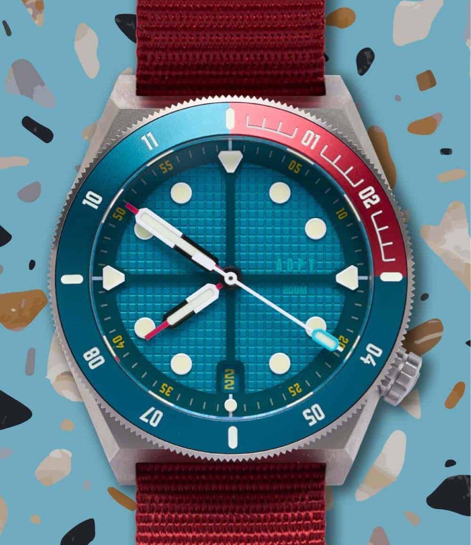 Titanium watch ADPT Boldr collaboration release Men s