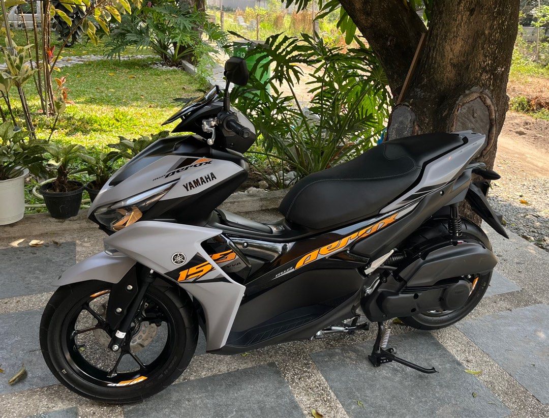 AEROX MATTE GRAY 2023 NON ABS STANDARD, Motorbikes, Motorbikes for Sale