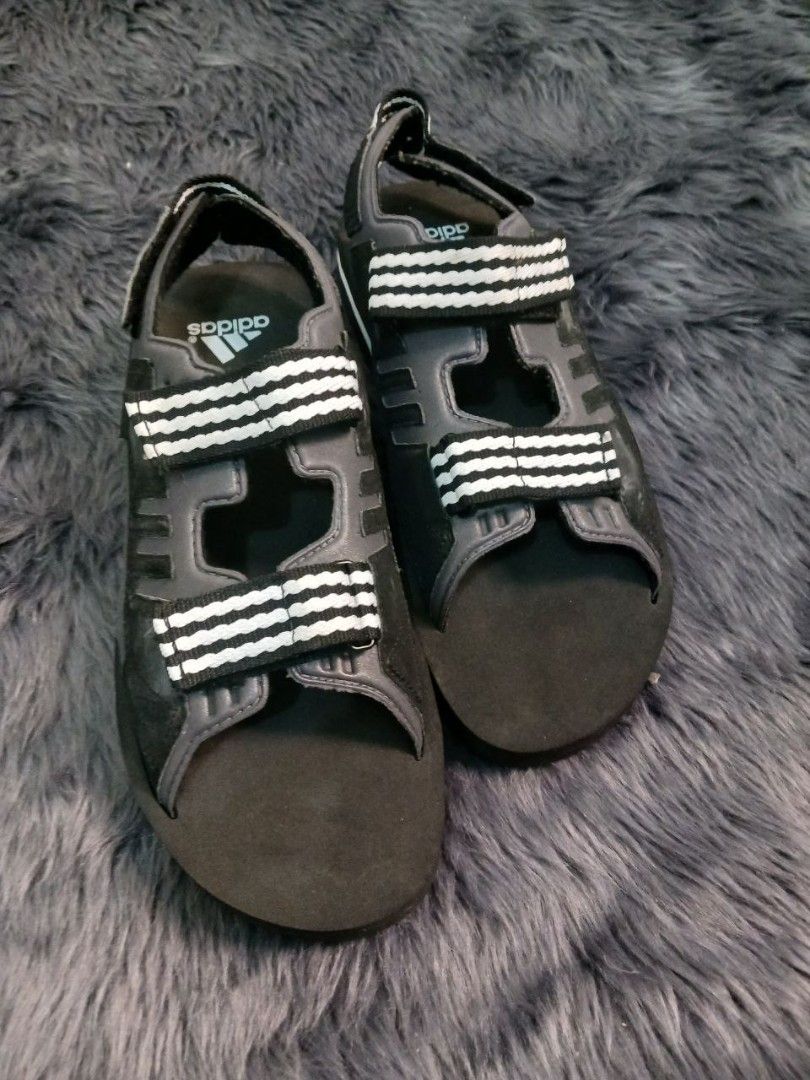 adidas Adilette Comfort Green/White 3-Stripes Sport Slide Sandals Womens  size 6 for sale online | eBay