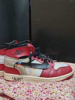 J1 Chicago x Off White (Legit/Off), Men's Fashion, Footwear, Sneakers on  Carousell