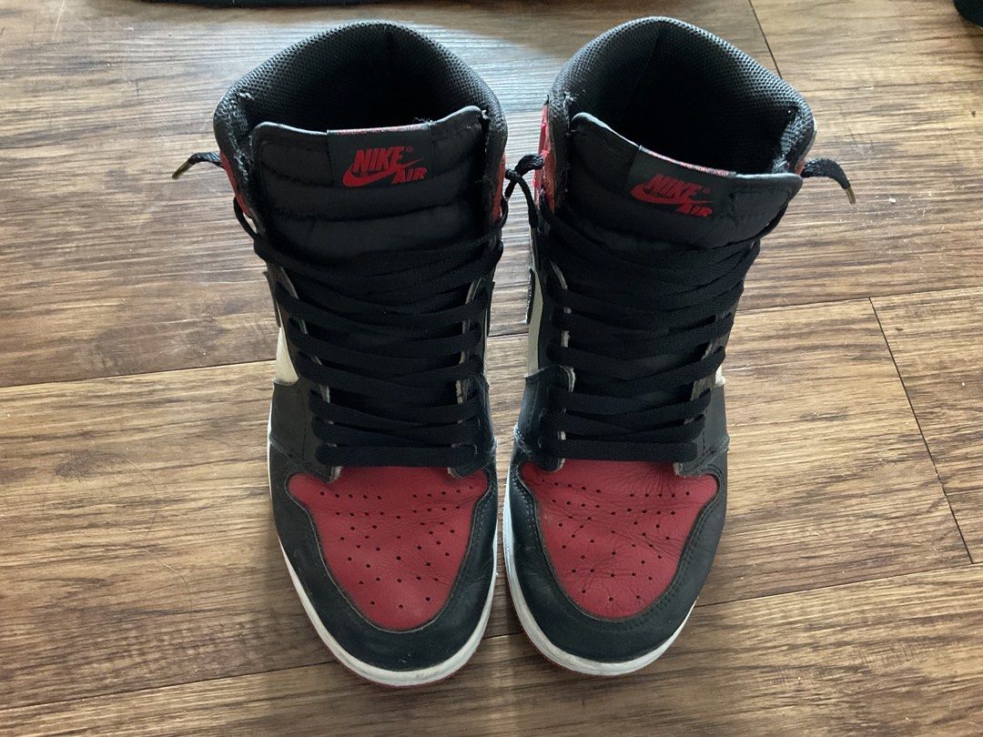 Jordan 1 bred top 2016 on feet