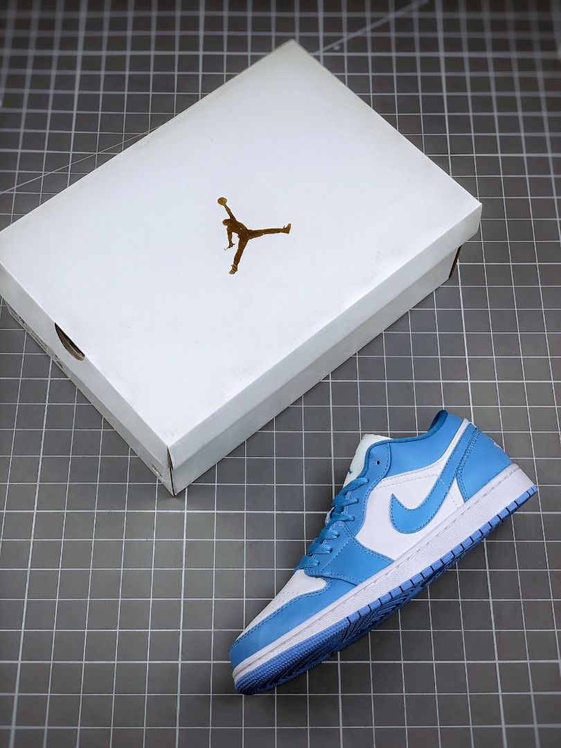Jordan 1 low carolina blue sale