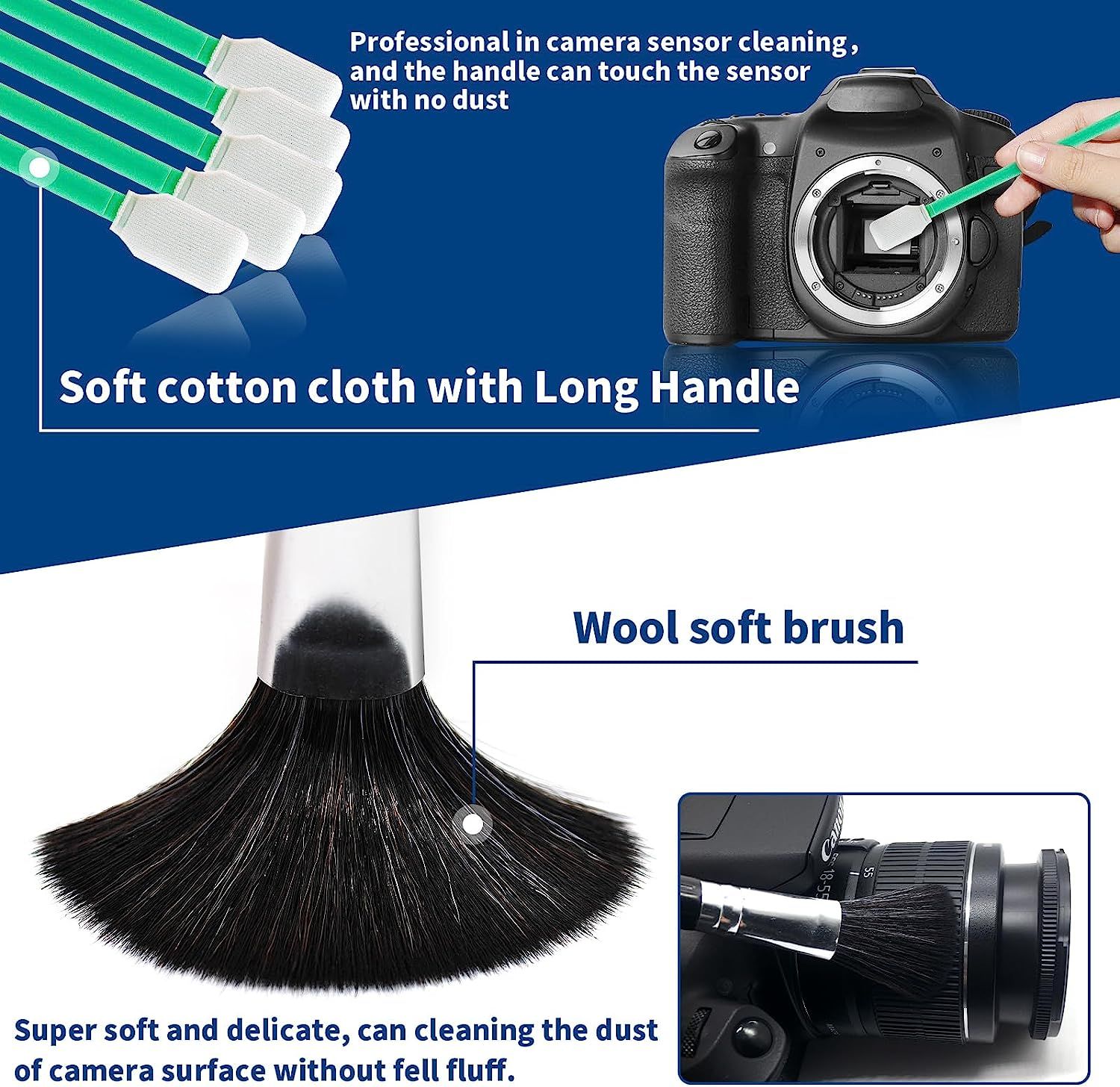 lens cleaning brush