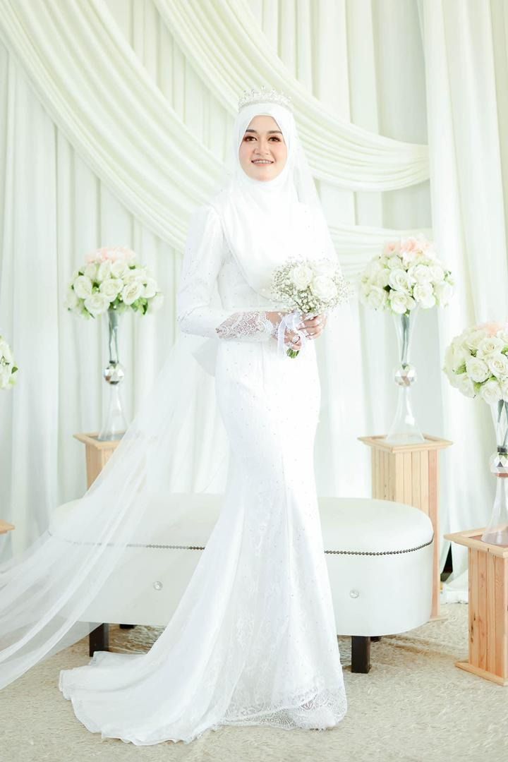 Dress akad nikah best sale simple