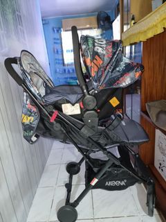 Akeeva Lightweight Travel Stroller with Carseat (Pollux Plus)