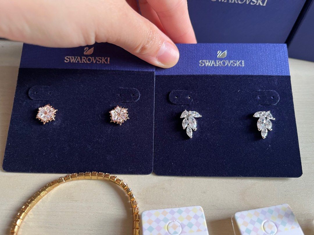 Allergy Free Ear Studs Bracelets Women s Fashion Jewelry