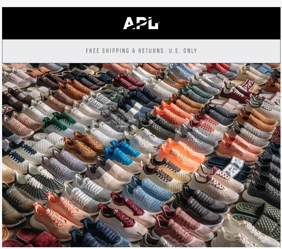 Apl shoes clearance coupon
