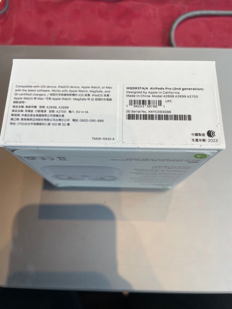 APPLE air pods pro2 全新品 未拆封