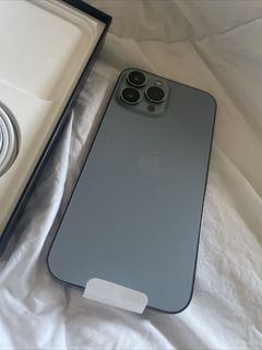 Apple iPhone 13 Pro Max - 128GB - Sierra Blue (Unlocked) In Open Box
