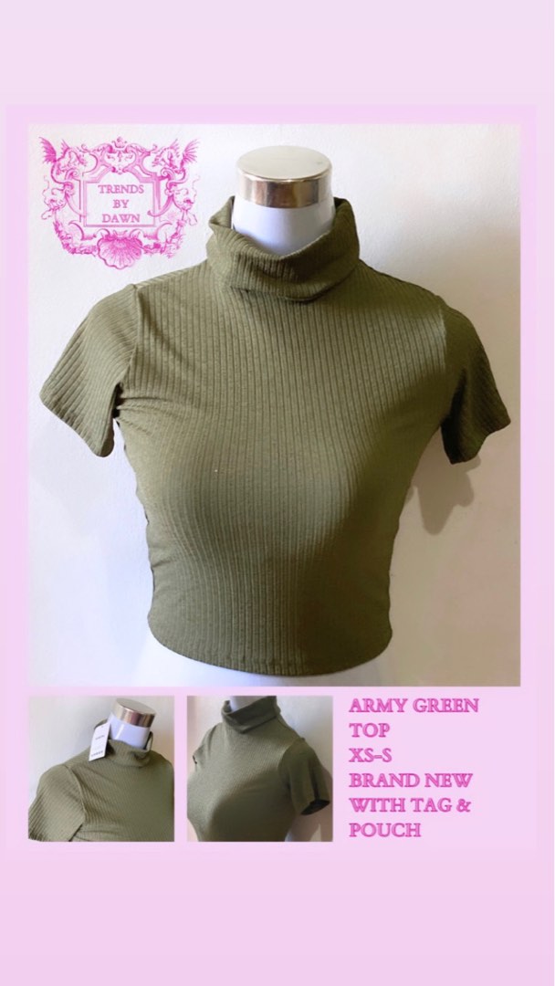 army green high top nikes