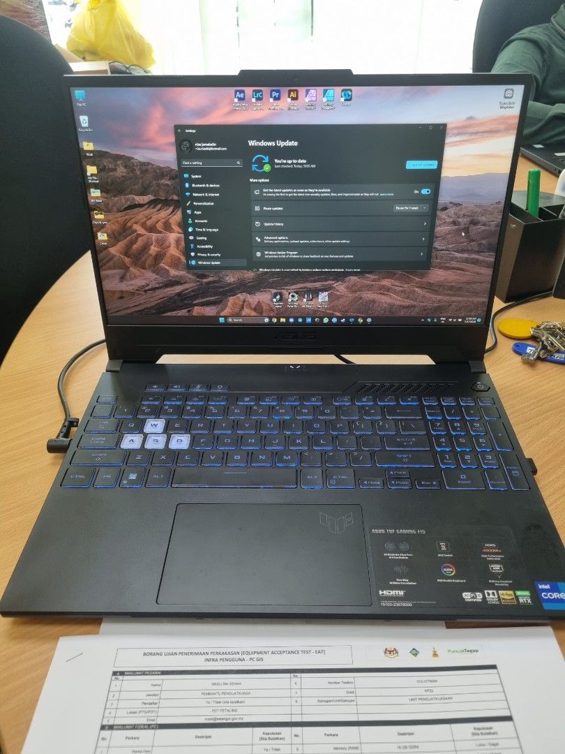 Asus f15 2022 gaming computers tech laptops notebooks on carousell