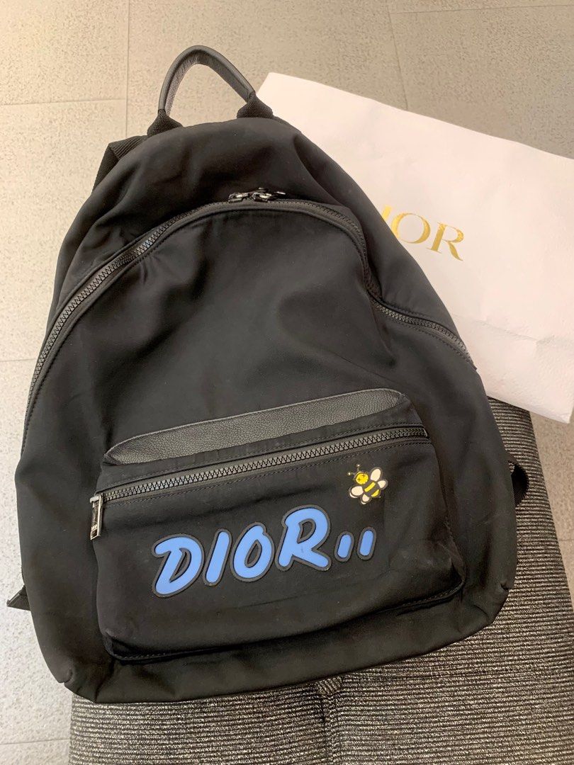 Dior x kaws backpack online