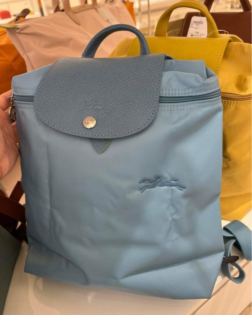 Authentic long champ backpack on Carousell
