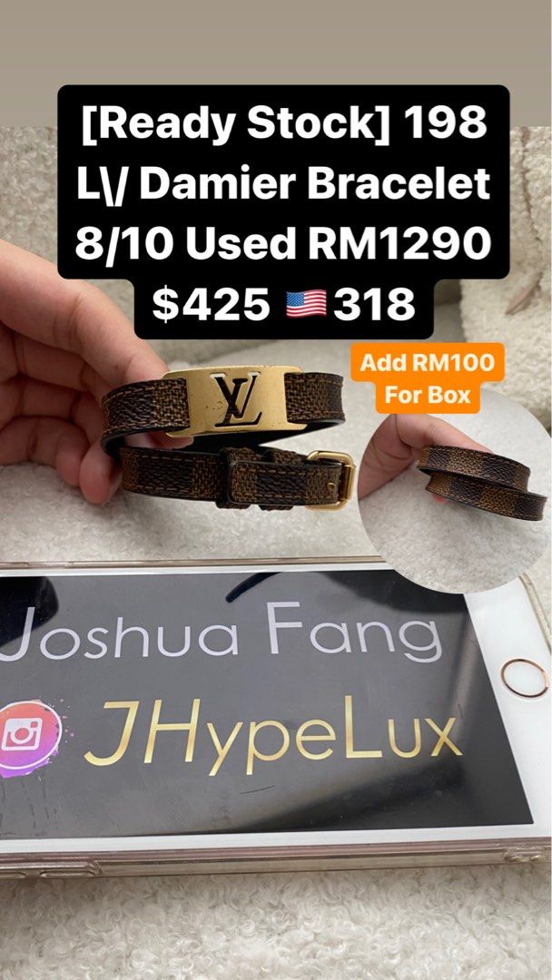 Used louis discount vuitton bracelet