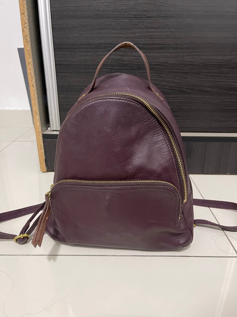 Fossil felicity shop backpack fig