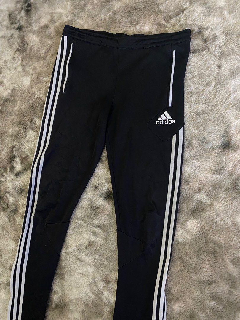 Adidas half stripe pants cheap