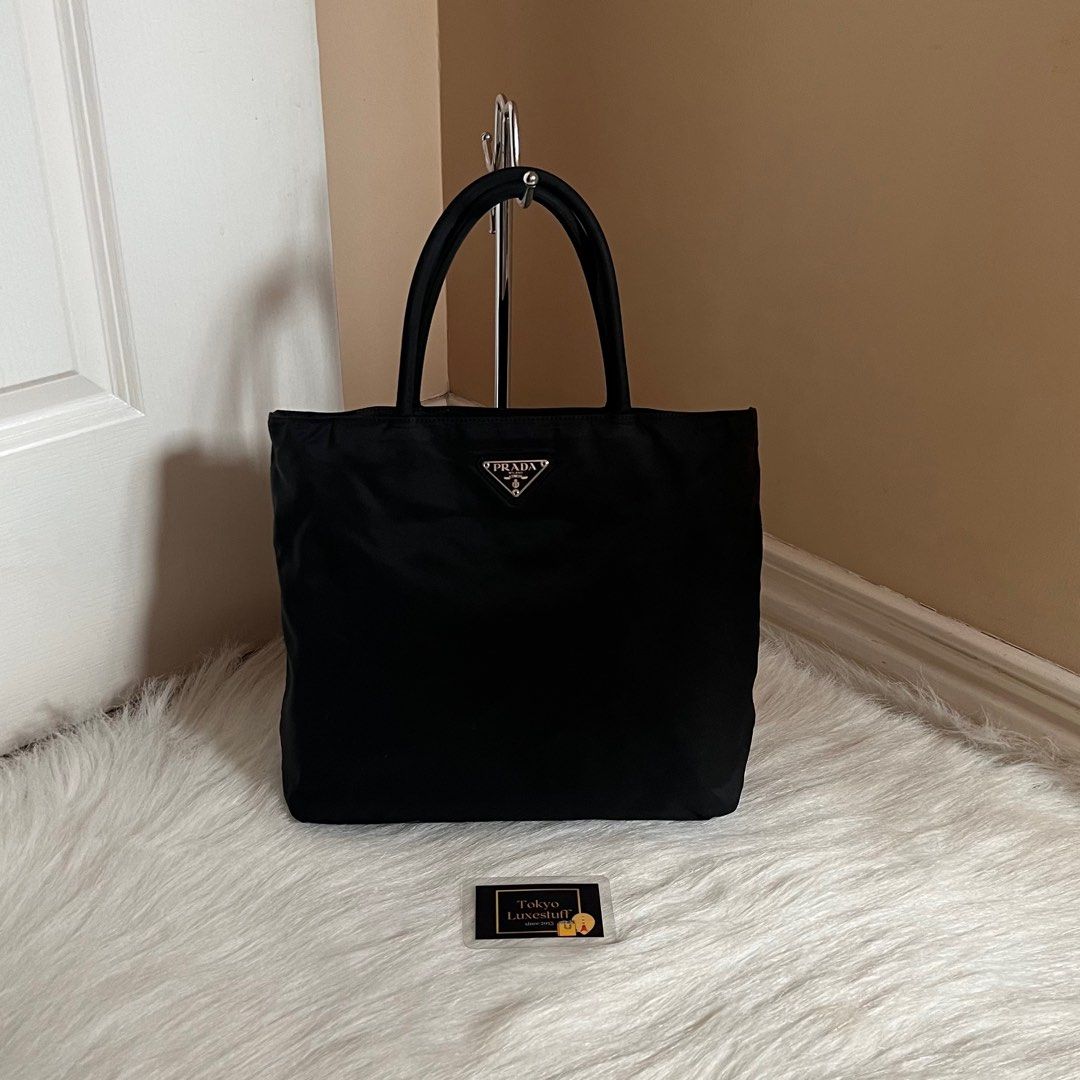 Authentic Prada Nylon Tote Bag, Luxury, Bags & Wallets on Carousell