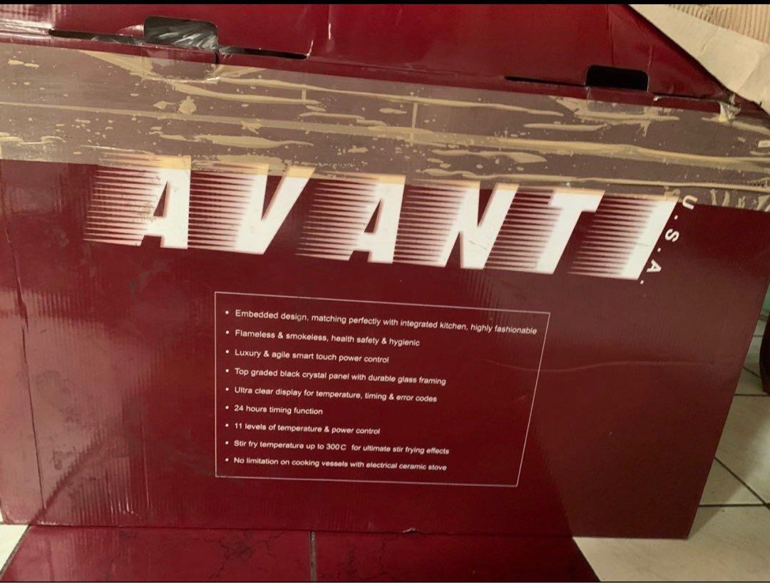 Avanti Intelligent Induction Master Cooker (Unused), TV & Home