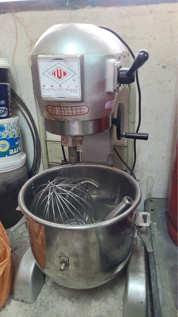 B20 Commercial Dough Mixer 20L heavy duty, Furniture & Home Living, Kitchenware & Tableware