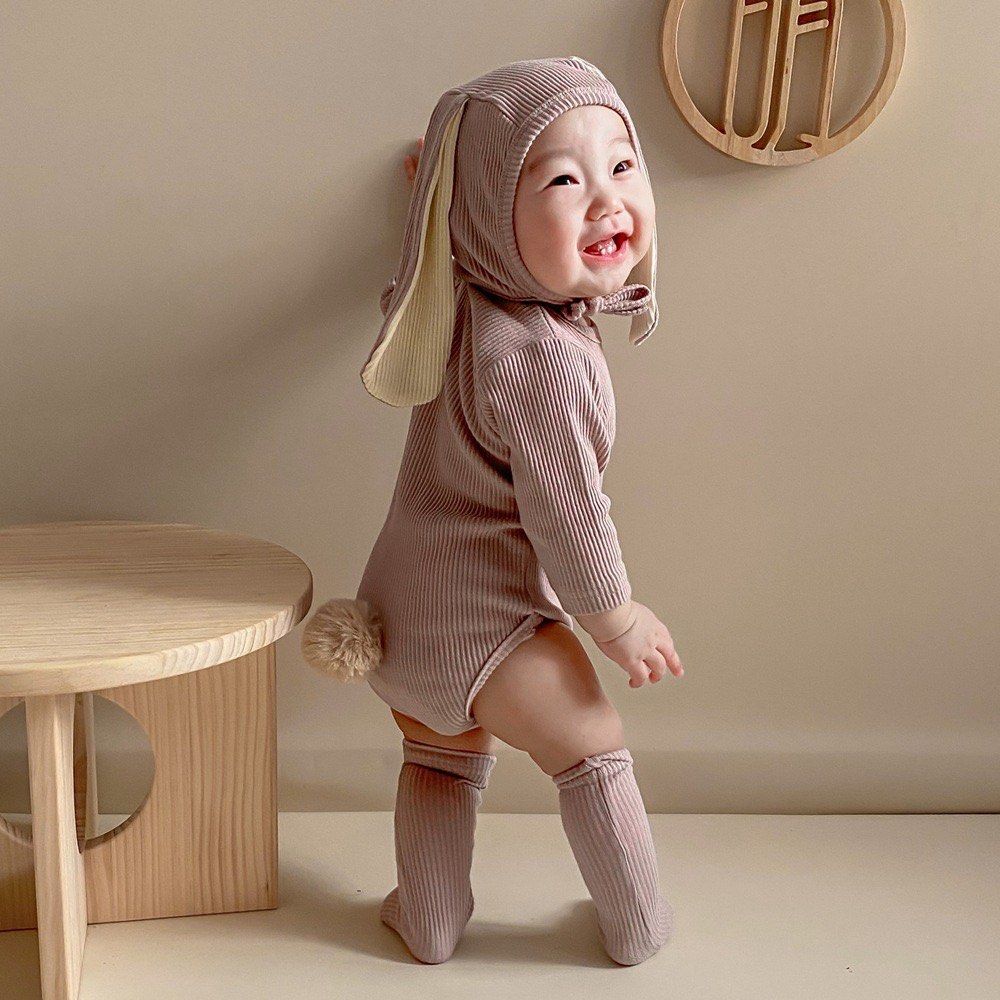 Baby romper with socks 2025