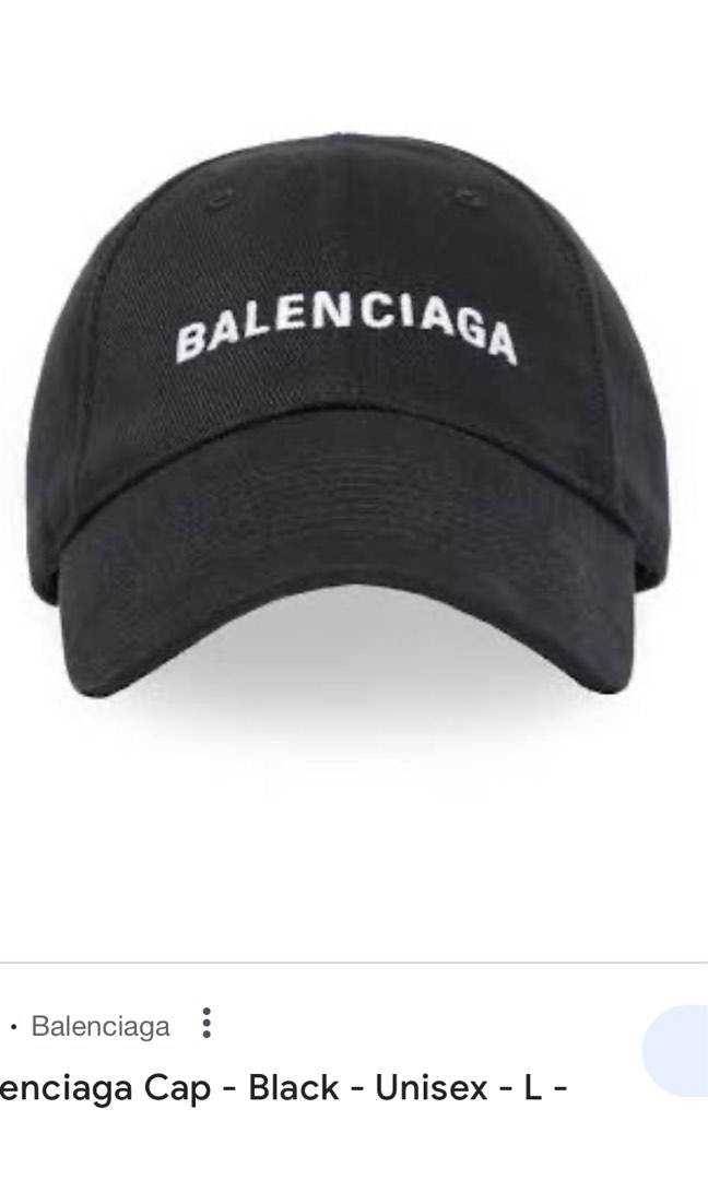 it's not balenciaga cap