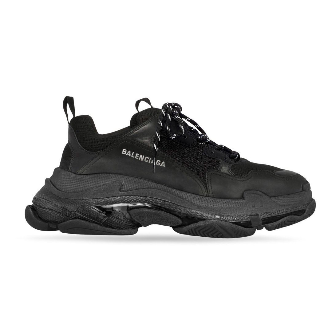 Balenciaga triple hotsell s black 36