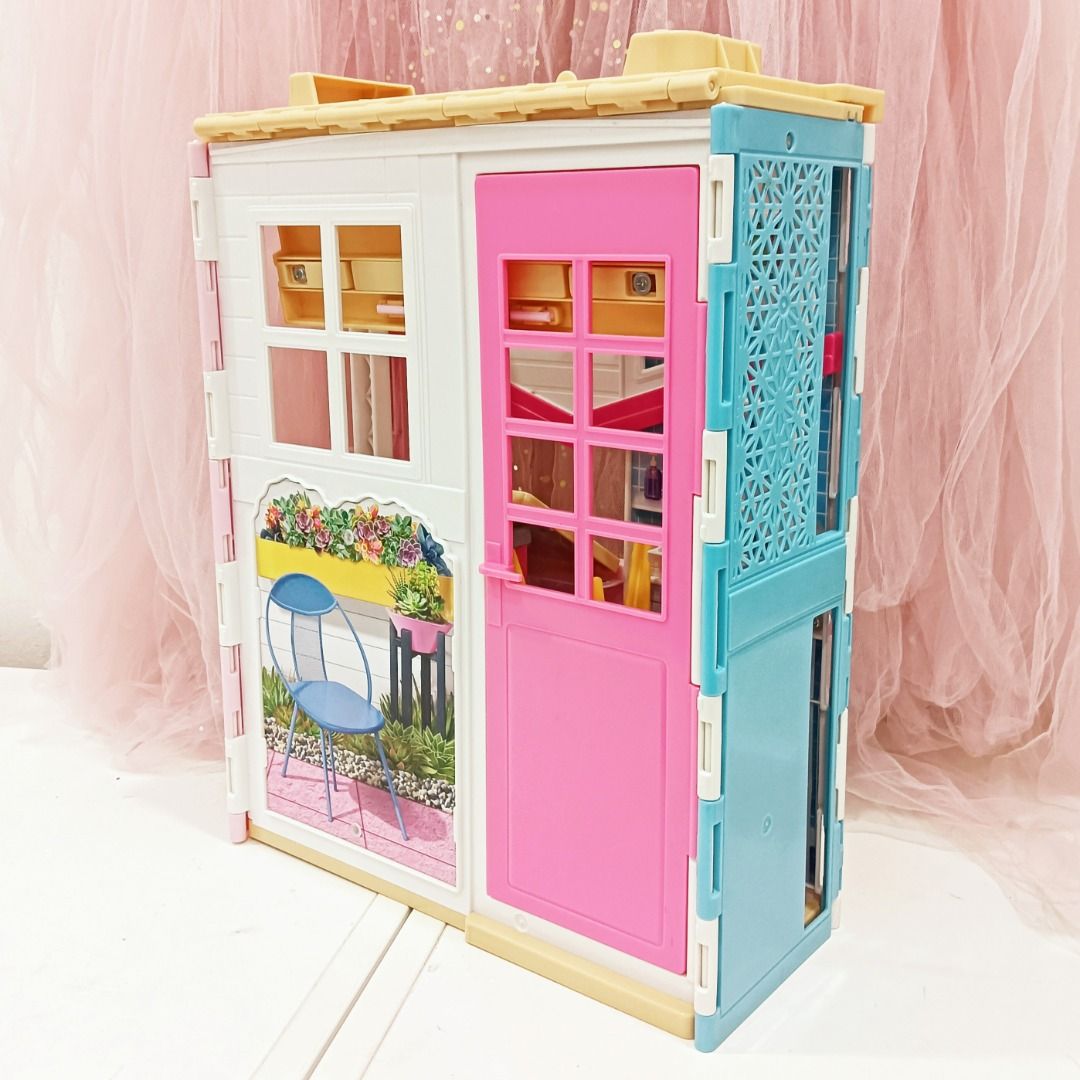 Barbie 2 Story House free a Barbie doll
