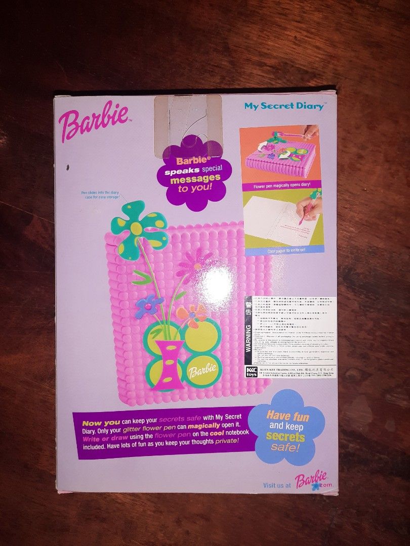 Barbie electronic diary hot sale