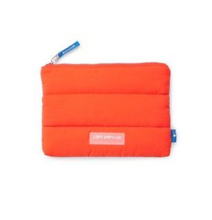 Beyond The Vines BTV Poofy Pouch in Orange