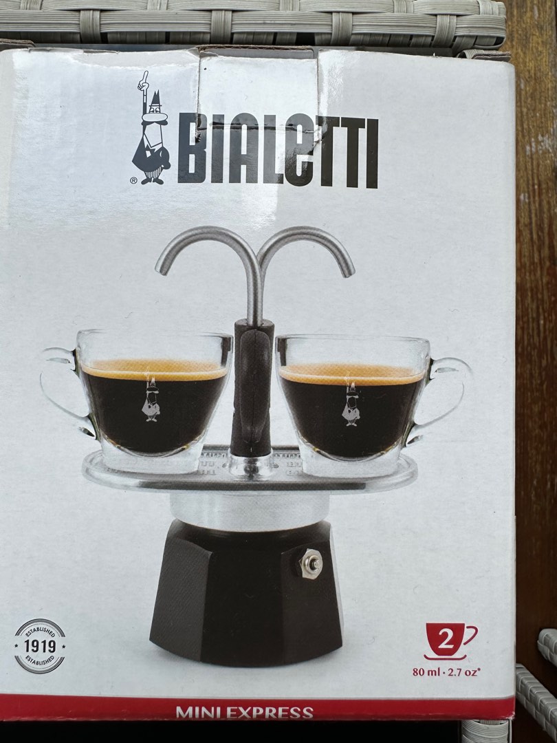 Bialetti expresso maker mini express, TV & Home Appliances, Kitchen