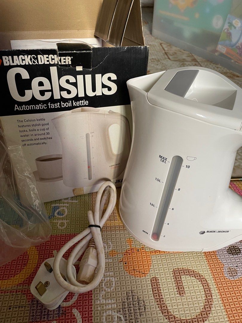 Black & Decker Kettle, TV & Home Appliances, Kitchen Appliances