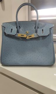 UNWORN Exotic Louis Vuitton Marc Jacobs Monogram Canvas Ostrich