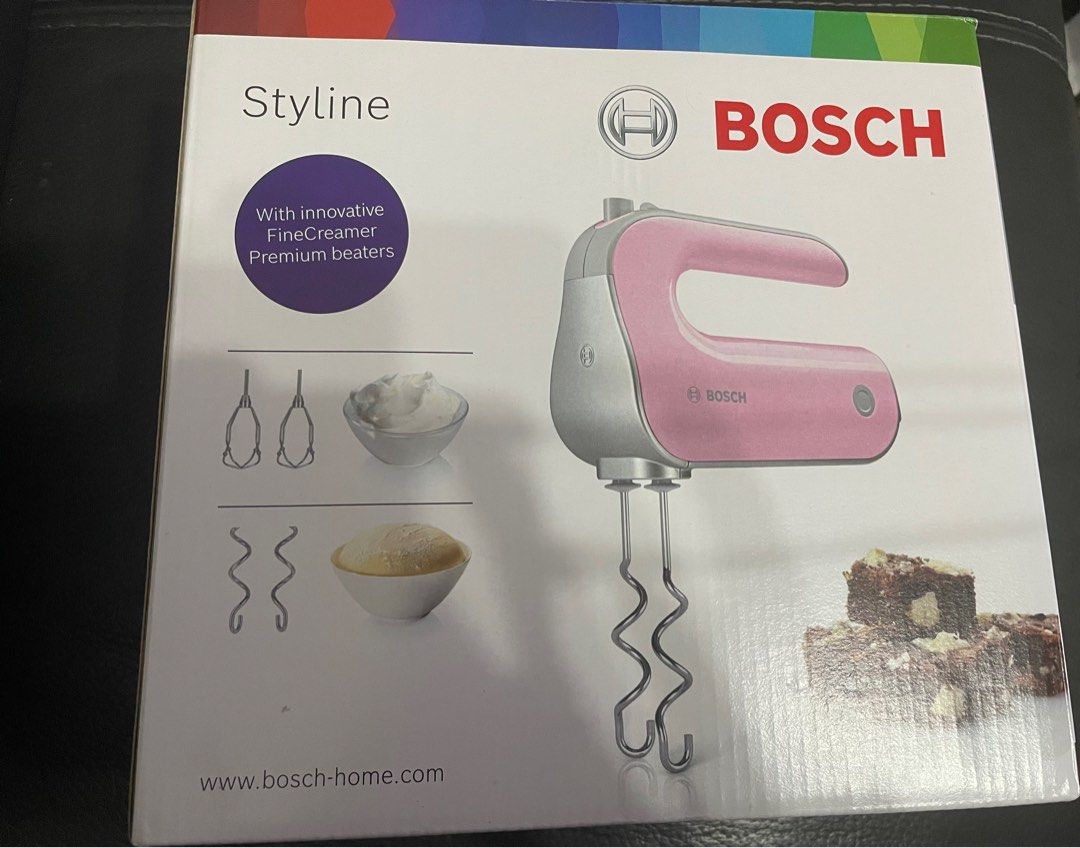 Bosch styline 500w 手提攪拌器handmixer, 家庭電器, 廚房電器, 打蛋器