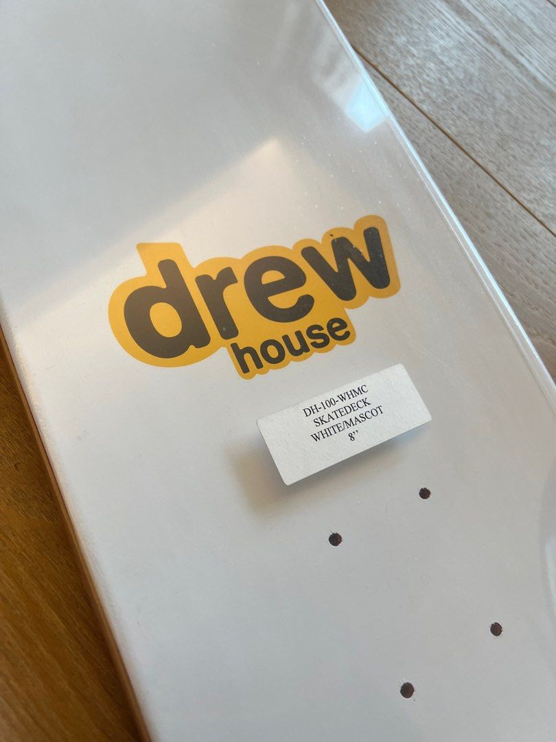 Brand New Drew House Mascot Skateboard Deck (white), 運動產品