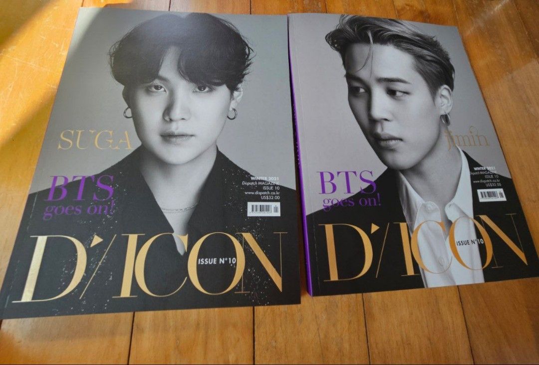 BTS Dicon SUGA ユンギ 写真集 BTS goes on! DICON 写真集 フォト
