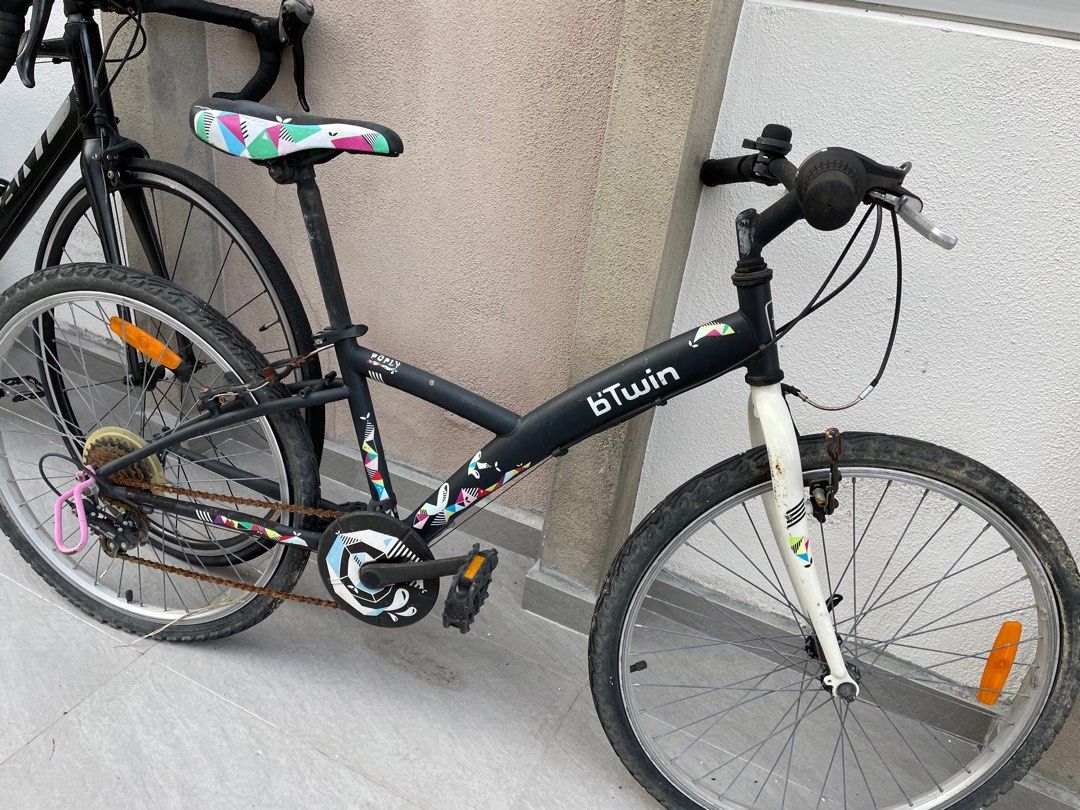 Btwin noir on sale