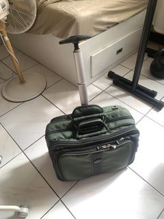 Business travel bag with trolley