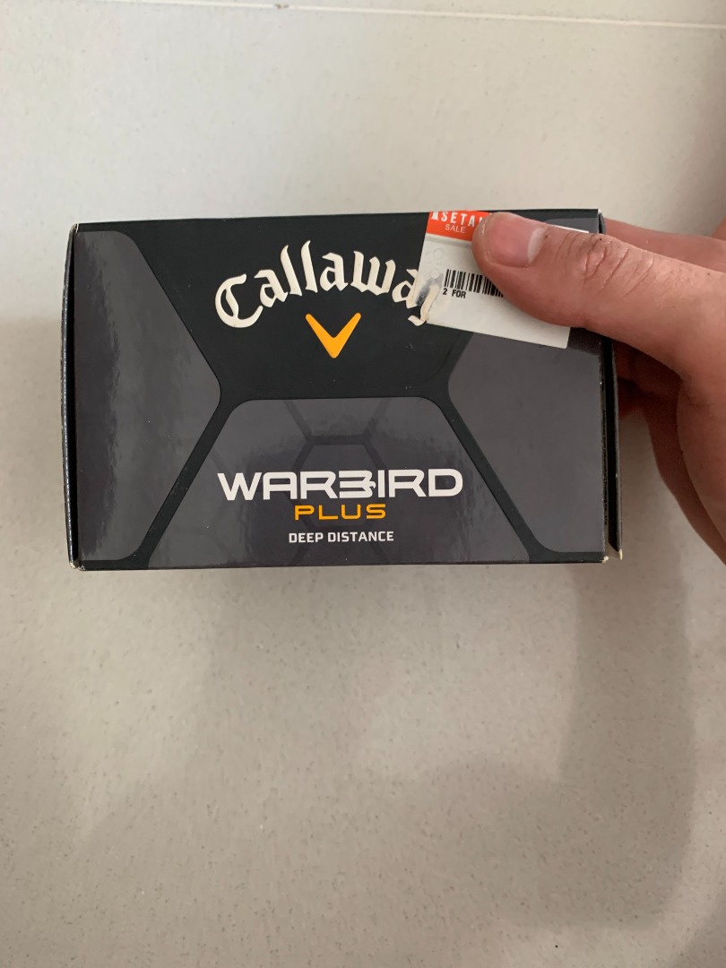 Callaway WarBird Plus Golf Balls, Sports Equipment, Sports & Games