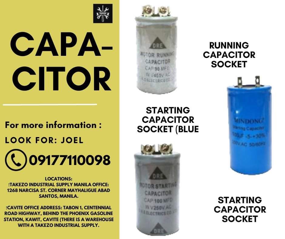 CAPACITOR, Commercial & Industrial, Industrial Equipment on Carousell