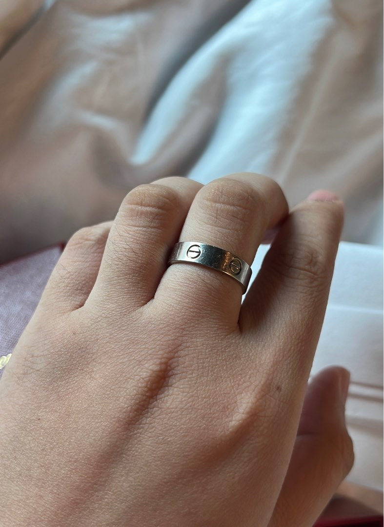 Cartier Love Ring, Men'S Fashion, Watches & Accessories, Jewelry On  Carousell