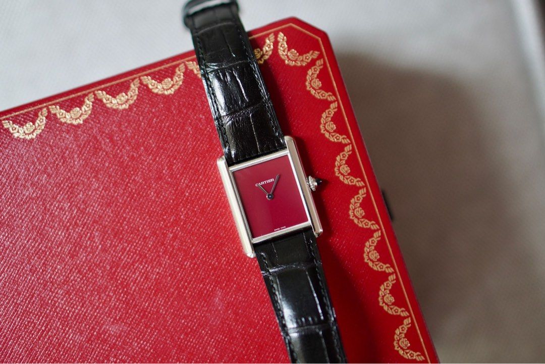 Cartier tank cheap solo for sale