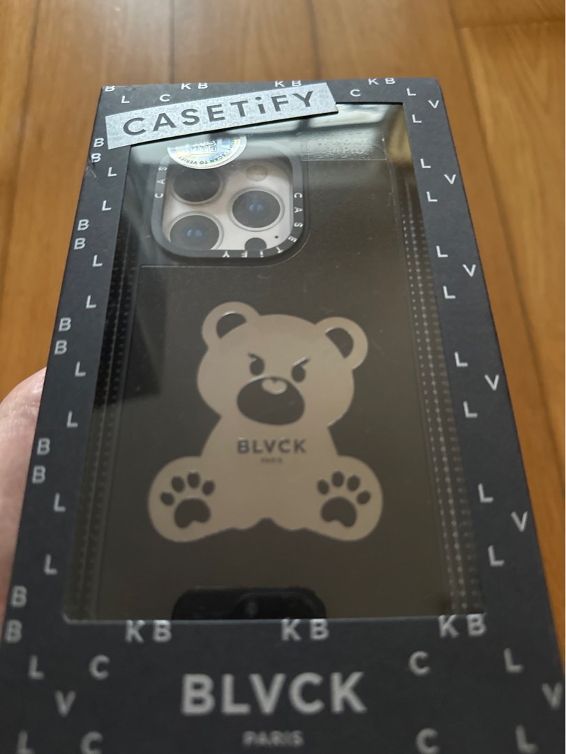 BLVCK Evil Teddy Case / iPhone13 pro max - スマホアクセサリー