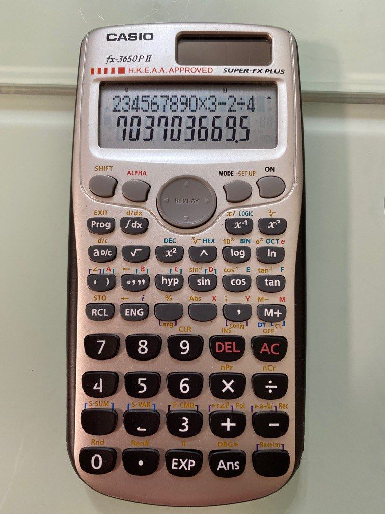 Casio online fx3650p ii